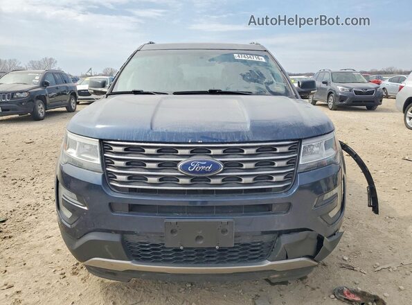 1FM5K8D81GGD23680 2016 FORD FORD EXPLORER Blue 