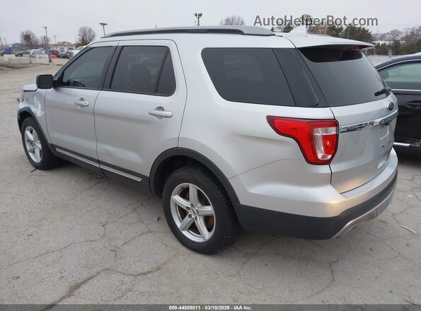 1FM5K8D84GGC31348 2016 FORD FORD EXPLORER Silver Tył lewy