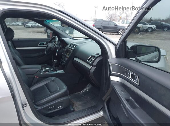 1FM5K8D84GGC31348 2016 FORD FORD EXPLORER Silver Widok wnętrza z przodu