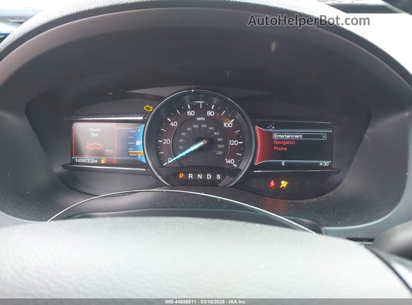 1FM5K8D84GGC31348 2016 FORD FORD EXPLORER Silver Widok tylnych siedzeń