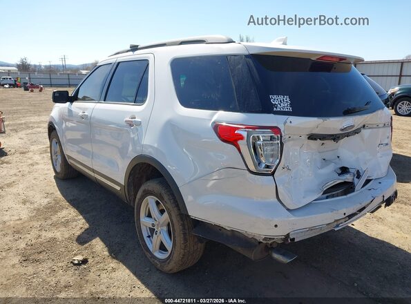 1FM5K8D84GGC89069 2016 FORD FORD EXPLORER White Rear left
