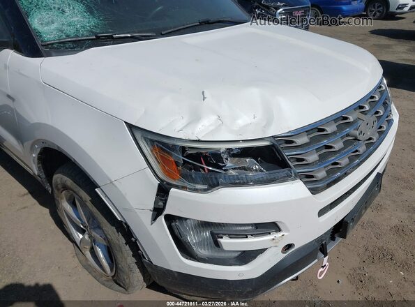 1FM5K8D84GGC89069 2016 FORD FORD EXPLORER White Front view