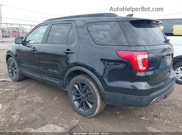 1FM5K8D84HGC50922 2017 FORD FORD EXPLORER Black Trasero izquierdo