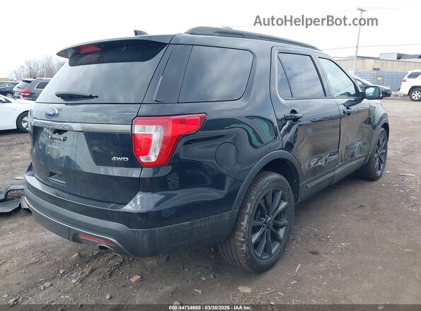 1FM5K8D84HGC50922 2017 FORD FORD EXPLORER Black Trasero derecho