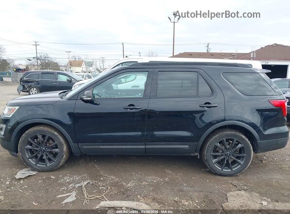 1FM5K8D84HGC50922 2017 FORD FORD EXPLORER Black Vista interior de 360 grados