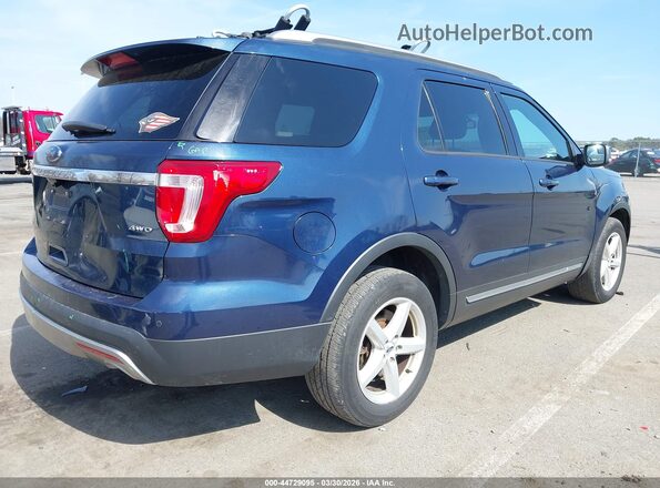 1FM5K8D84HGD33492 2017 FORD FORD EXPLORER Blue 