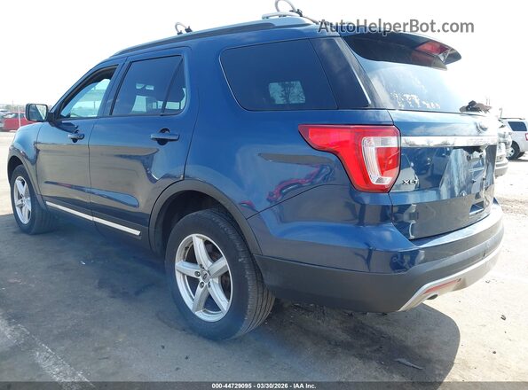 1FM5K8D84HGD33492 2017 FORD FORD EXPLORER Blue 