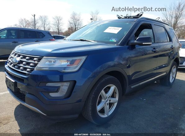 1FM5K8D84HGD33492 2017 FORD FORD EXPLORER Blue 