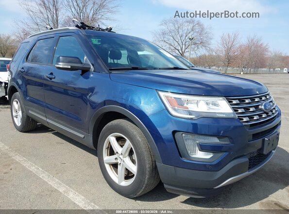 1FM5K8D84HGD33492 2017 FORD FORD EXPLORER Blue 