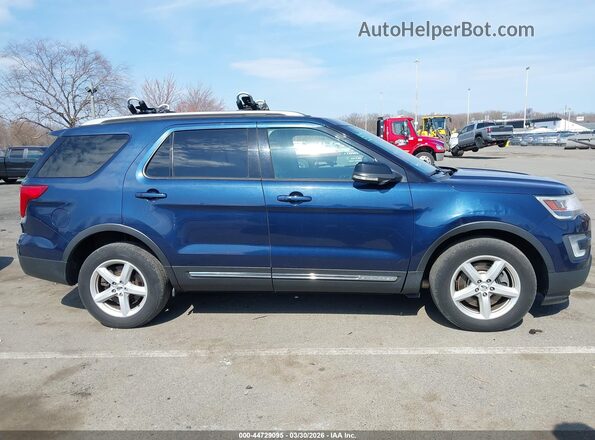 1FM5K8D84HGD33492 2017 FORD FORD EXPLORER Blue 