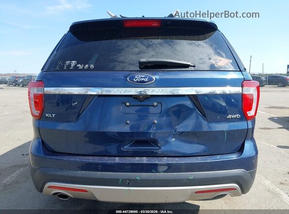 1FM5K8D84HGD33492 2017 FORD FORD EXPLORER Blue 