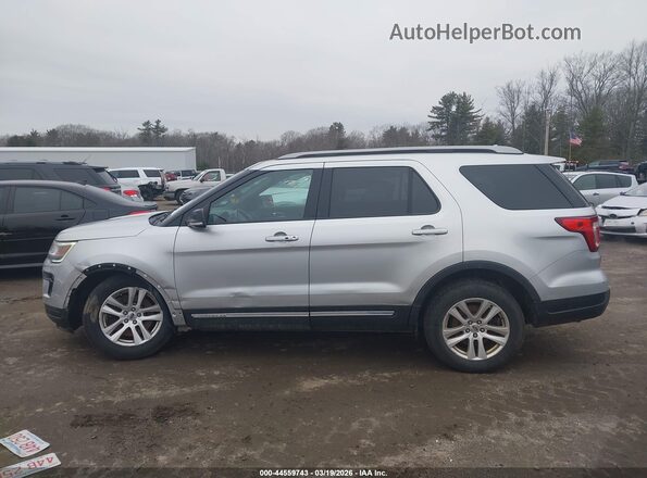 1FM5K8D84JGC15612 2018 FORD FORD EXPLORER Silver Widok wnętrza 360 stopni