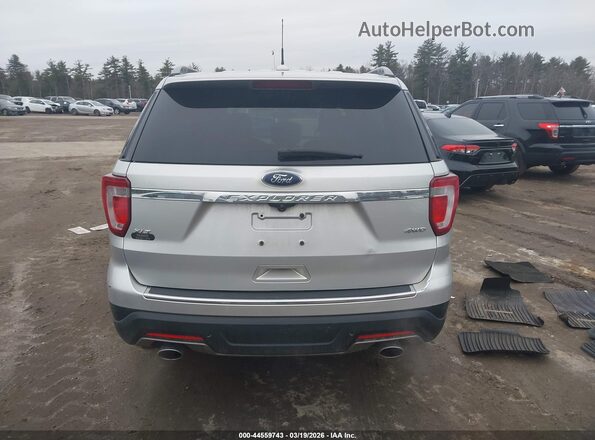 1FM5K8D84JGC15612 2018 FORD FORD EXPLORER Silver 
