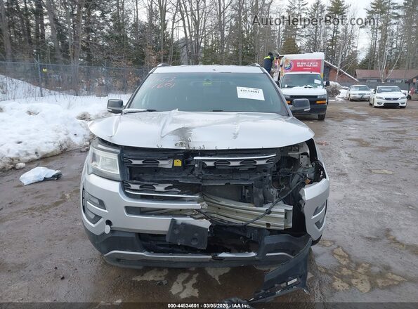 1FM5K8D86HGA52407 2017 FORD FORD EXPLORER Silver Սարքավորումների վահանակի տեսք