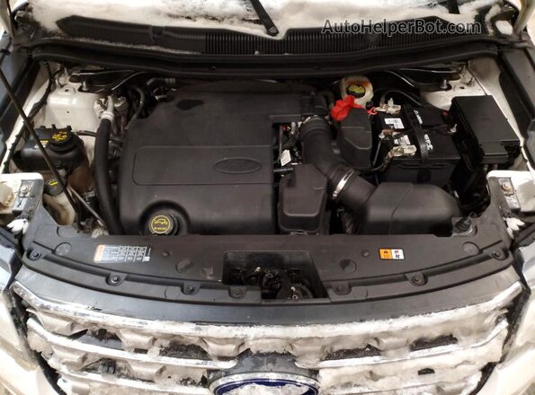 1FM5K8D86HGA79610 2017 FORD FORD EXPLORER White Vista del compartimento del motor