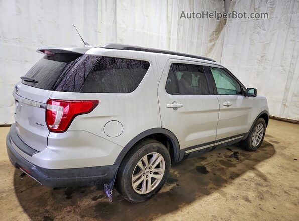 1FM5K8D86KGA02274 2019 FORD FORD EXPLORER Silver Trasero derecho