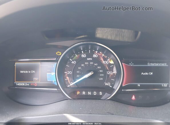 1FM5K8D87JGA31054 2018 FORD FORD EXPLORER Gray Widok tylnych siedzeń