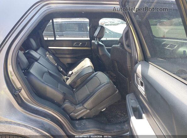 1FM5K8D87JGA31054 2018 FORD FORD EXPLORER Gray Widok naklejki z numerem VIN
