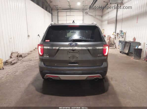 1FM5K8D88HGA56619 2017 FORD FORD EXPLORER Gray 