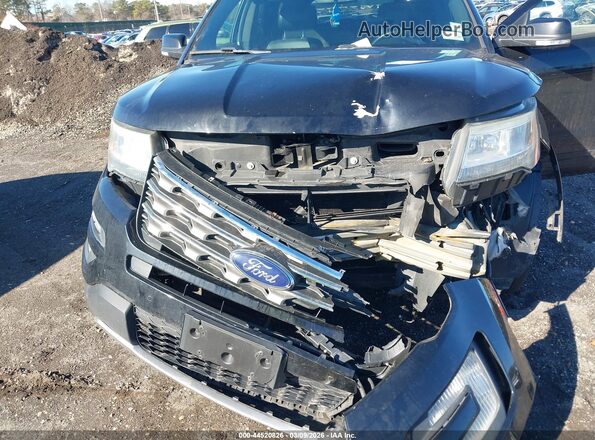1FM5K8D89GGC00113 2016 FORD FORD EXPLORER Black Vista frontal