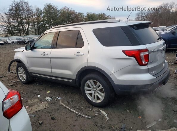 1FM5K8D89KGA82430 2019 FORD FORD EXPLORER Silver Rear left