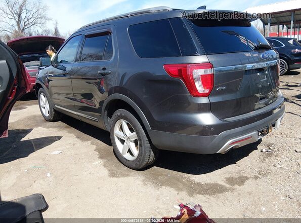1FM5K8D8XGGA22499 2016 FORD FORD EXPLORER Gray Tył lewy