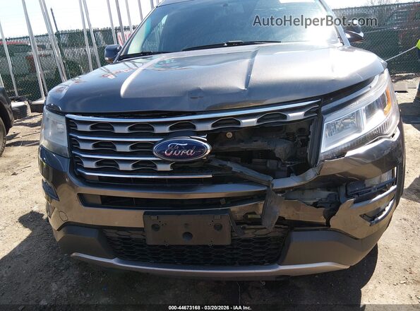 1FM5K8D8XGGA22499 2016 FORD FORD EXPLORER Gray Widok z przodu