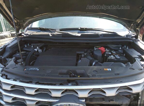 1FM5K8D8XGGA22499 2016 FORD FORD EXPLORER Gray Widok z tyłu