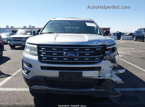 1FM5K8D8XHGD04367 2017 FORD FORD EXPLORER Серебряный Вид щитка приборов