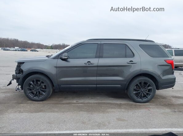 1FM5K8D8XJGC67620 2018 FORD FORD EXPLORER Gray 