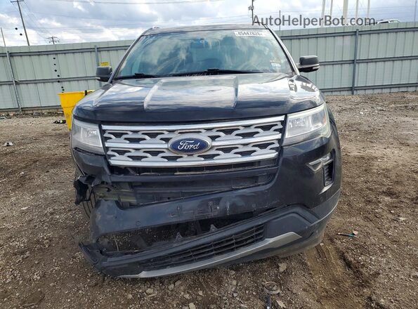 1FM5K8D8XKGA94652 2019 FORD FORD EXPLORER Черный Вид спереди