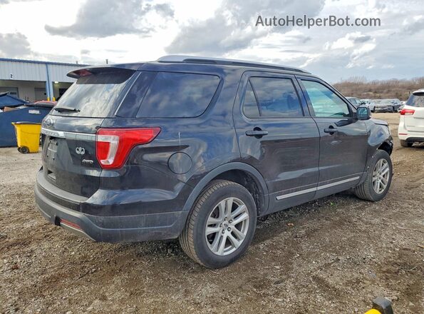 1FM5K8D8XKGA94652 2019 FORD FORD EXPLORER Черный Задняя правая четверть