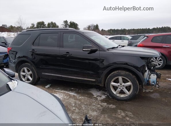 1FM5K8DH1HGA52329 2017 FORD FORD EXPLORER Black Սալոնի 360 աստիճան տեսք