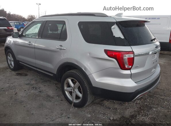 1FM5K8DH2GGC46396 2016 FORD FORD EXPLORER Серебряный Задняя левая четверть
