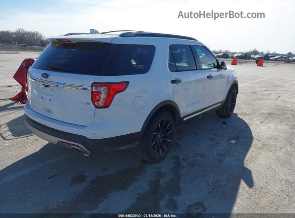 1FM5K8DH3GGC28702 2016 FORD FORD EXPLORER Белый Задняя правая четверть