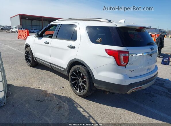 1FM5K8DH3GGC28702 2016 FORD FORD EXPLORER Белый Задняя левая четверть