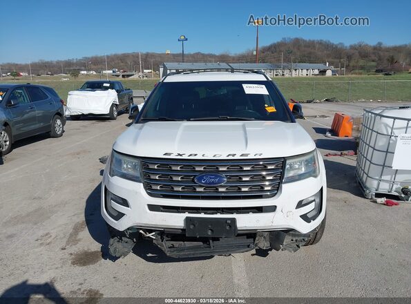 1FM5K8DH3GGC28702 2016 FORD FORD EXPLORER Белый Вид щитка приборов