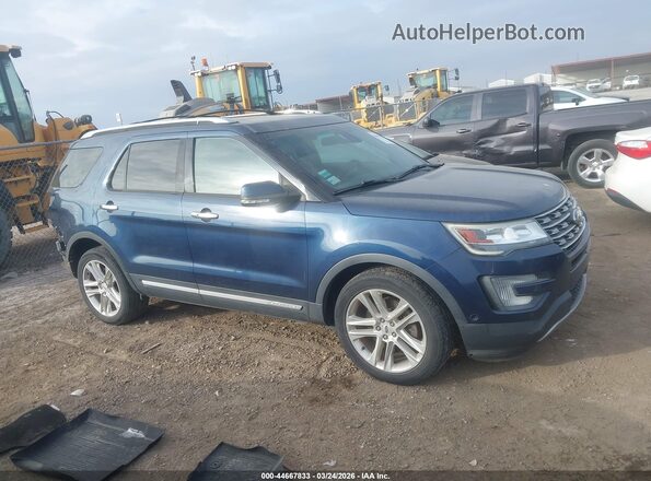 1FM5K8F84HGA58316 2017 FORD FORD EXPLORER Black Սալոնի 360 աստիճան տեսք
