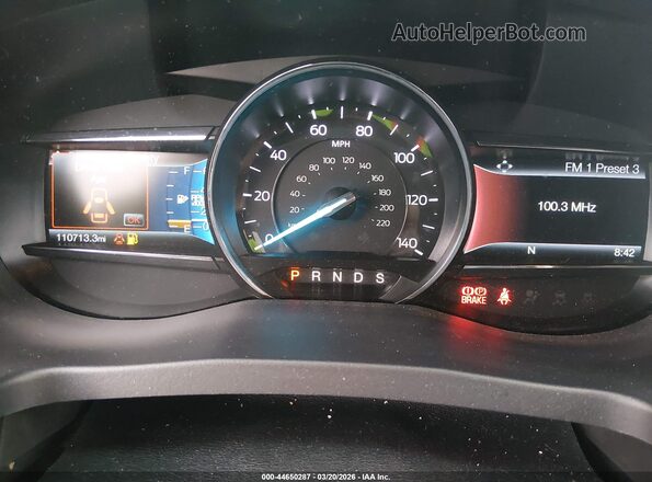 1FM5K8F84HGE34870 2017 FORD FORD EXPLORER Dark Blue Вид задніх сидінь