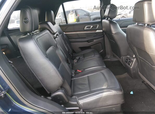 1FM5K8F84HGE34870 2017 FORD FORD EXPLORER Dark Blue Вид наклейки з VIN-кодом