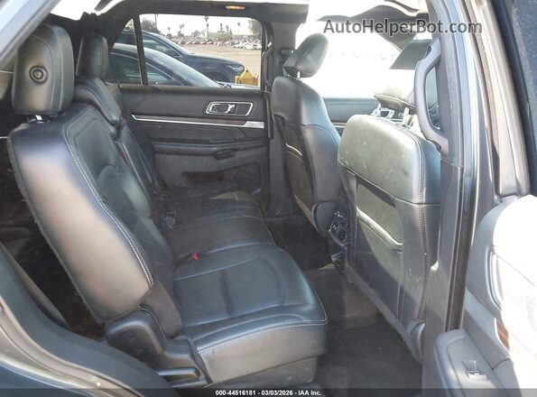 1FM5K8F87JGA15563 2018 FORD FORD EXPLORER Gray VIN კოდის სტიკერის ხედი