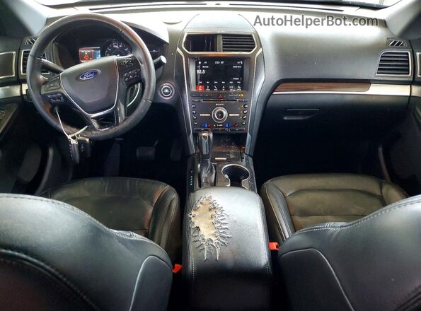 1FM5K8FH8JGA16088 2018 FORD FORD EXPLORER Black Widok deski rozdzielczej