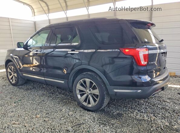 1FM5K8FH8JGA16088 2018 FORD FORD EXPLORER Black Tył lewy