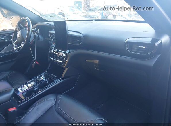 1FM5K8GC1MGB62386 2021 FORD FORD EXPLORER Black Front interior view