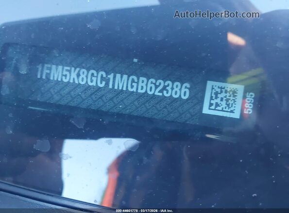 1FM5K8GC1MGB62386 2021 FORD FORD EXPLORER Black 