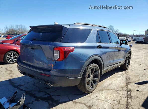 1FM5K8GC2MGC45924 2021 FORD FORD EXPLORER Black Հետևի աջ