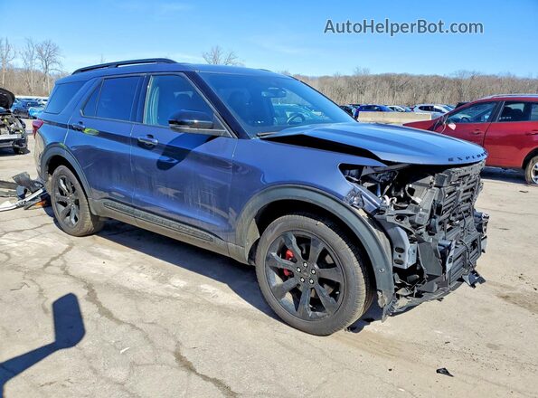 1FM5K8GC2MGC45924 2021 FORD FORD EXPLORER Black Առջևի աջ