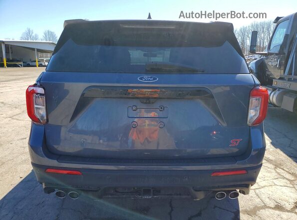 1FM5K8GC2MGC45924 2021 FORD FORD EXPLORER Black Հետևի տեսք