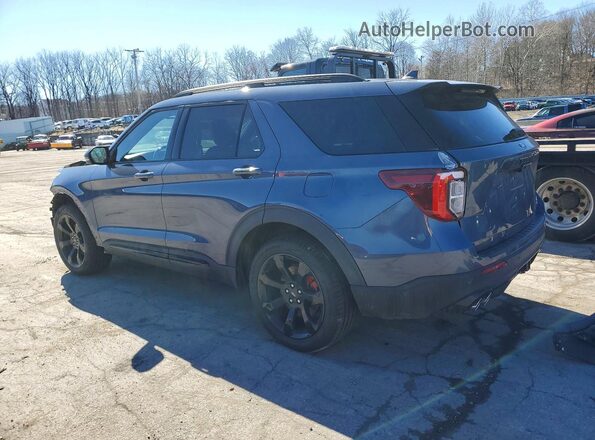 1FM5K8GC2MGC45924 2021 FORD FORD EXPLORER Black Հետևի ձախ