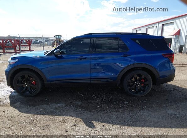 1FM5K8GC8LGC50141 2020 FORD FORD EXPLORER Синий Панорамный вид салона 360°